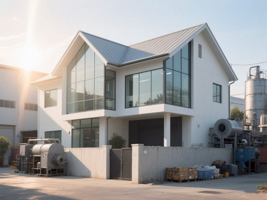 被用做工業(yè)用途的輕鋼房屋 被用做工業(yè)用途的輕鋼房屋