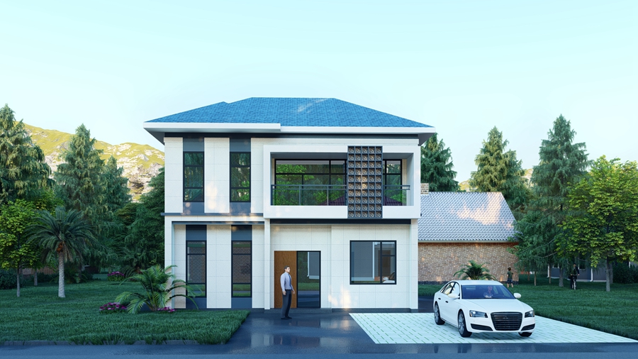 輕鋼別墅戶型效果圖 輕鋼別墅戶型效果圖